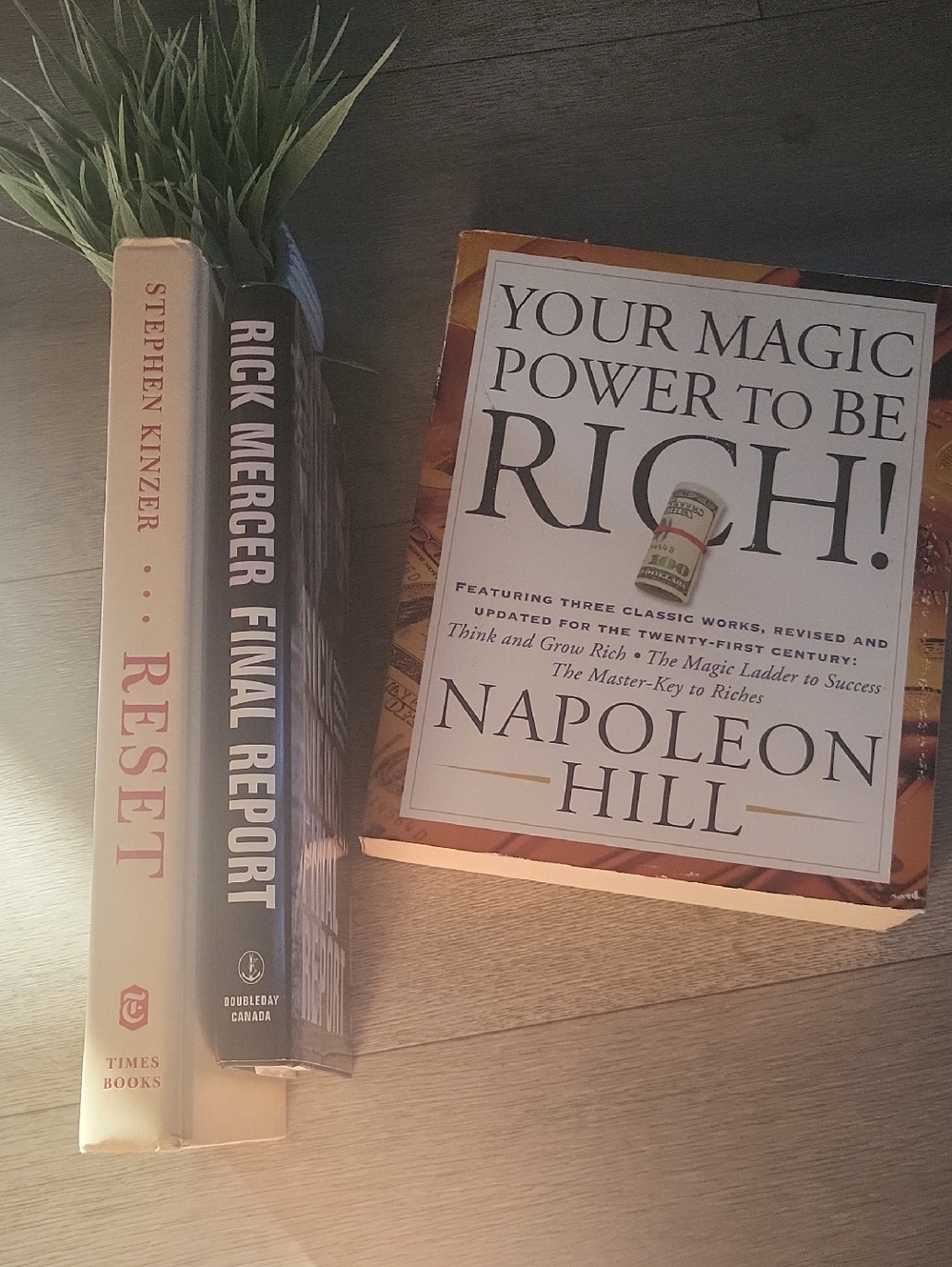"Your Magic Power to Be Rich" – White/Cream Paperback 3 Book Bundle